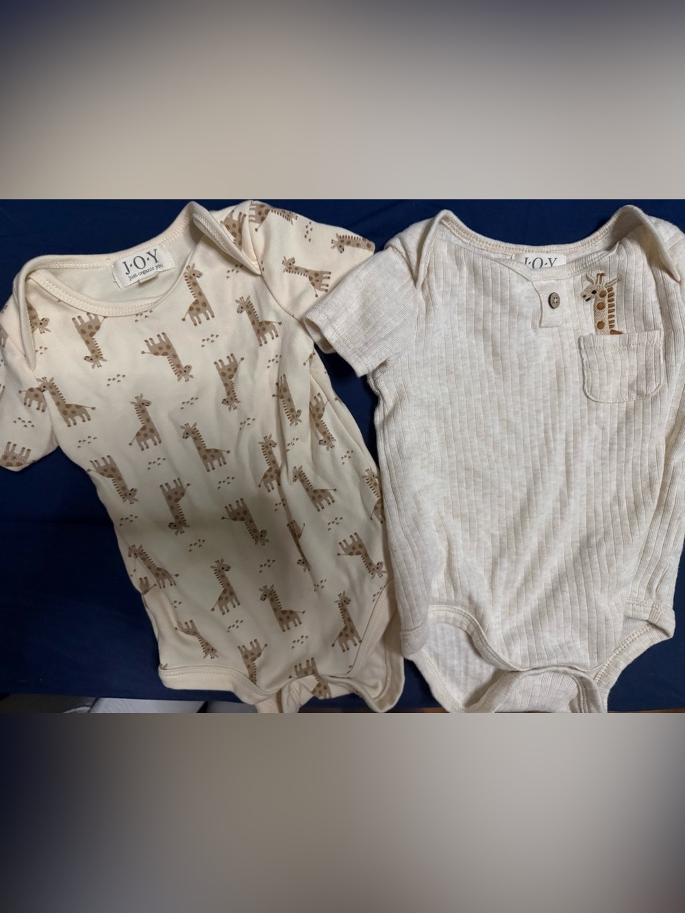 Giraffe unisex rompers